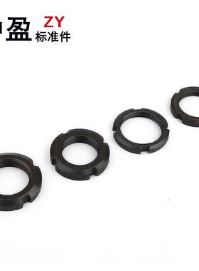 2B81圆螺母开TEA槽螺帽螺母止退螺母四槽螺帽锁紧螺G母