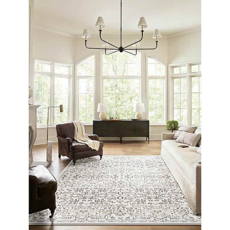 楼兰美惠现代复古地毯摩洛哥风古典客厅家用茶几地垫法式高级感