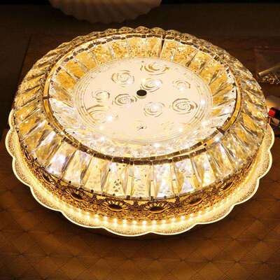 400MM水晶卧室灯 过道灯 ceiling lamp 圆形走廊灯 量大从优