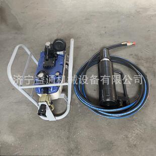 矿用锚索张拉机具MQ18气动MS15手动电动22退锚器千斤顶锚杆拉力计