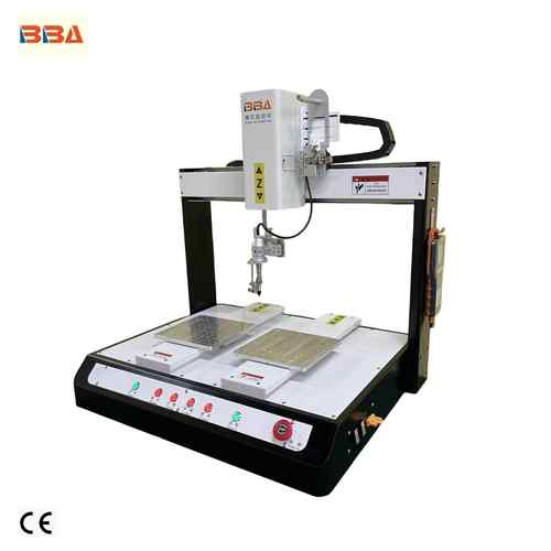 博贝025动新2款锡自动焊机全自桌面式单头双工位焊DTO锡设备生产