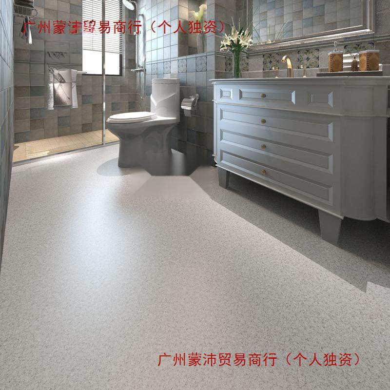 塑胶地板卫生间淋浴间防滑洗澡间浴室地垫地砖可擦防水贴地胶图片