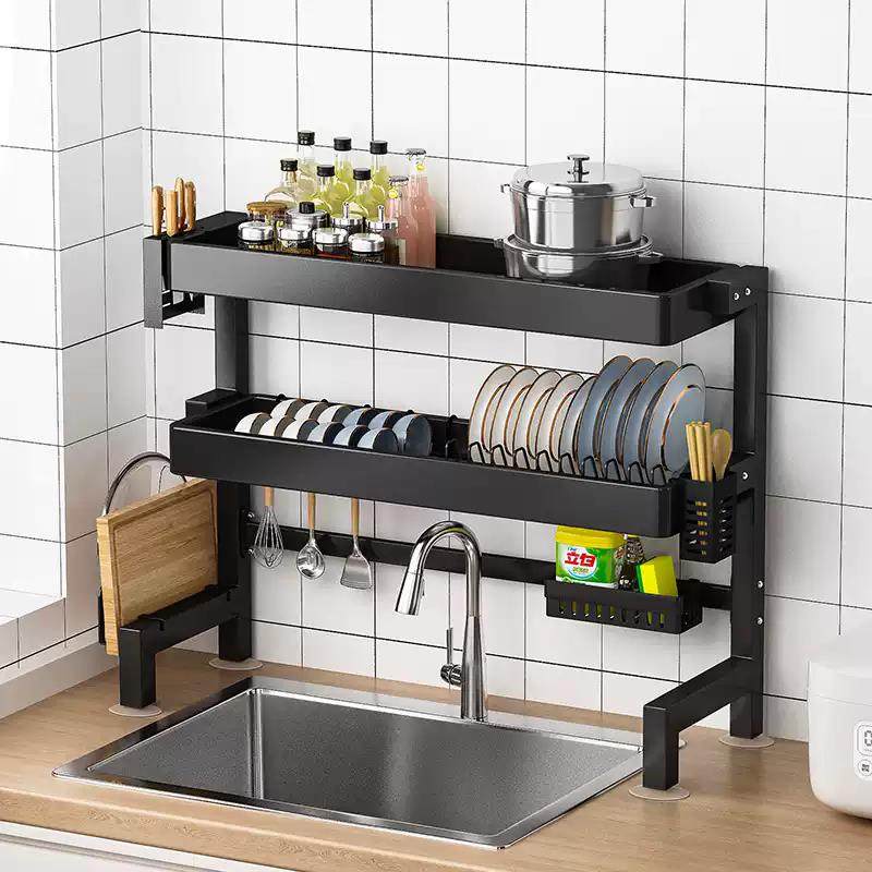 厨房水槽置物架台面洗碗架碗盘沥水架多功能水池上放碗碟架收纳架,住宅家具,搁板/置物架/家用陈列架,淘宝优惠券,粉丝福利购,淘宝优惠卷