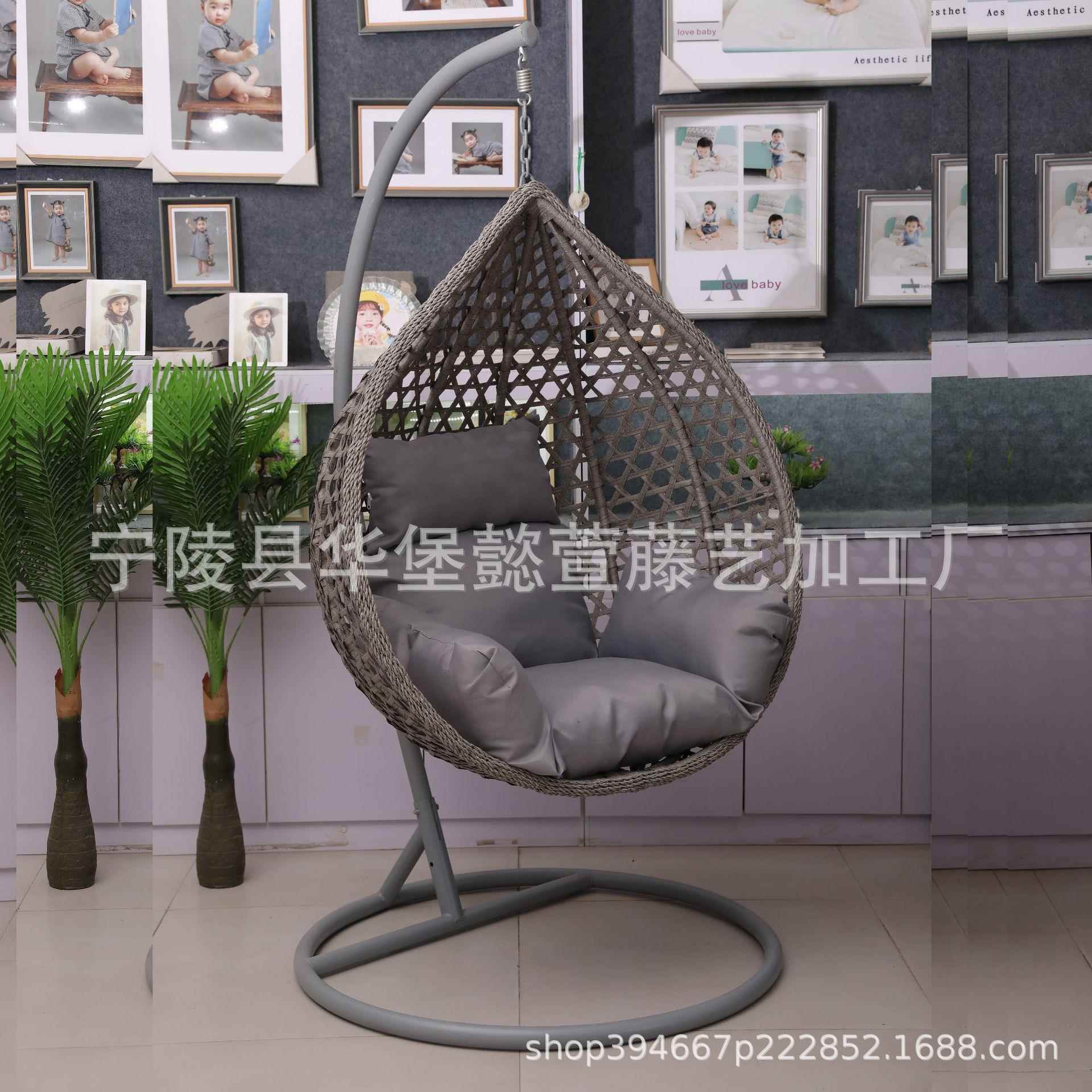 吊篮吊椅01椅单人阳台秋户外秋千内椅鸟巢摇藤篮椅室千吊篮椅