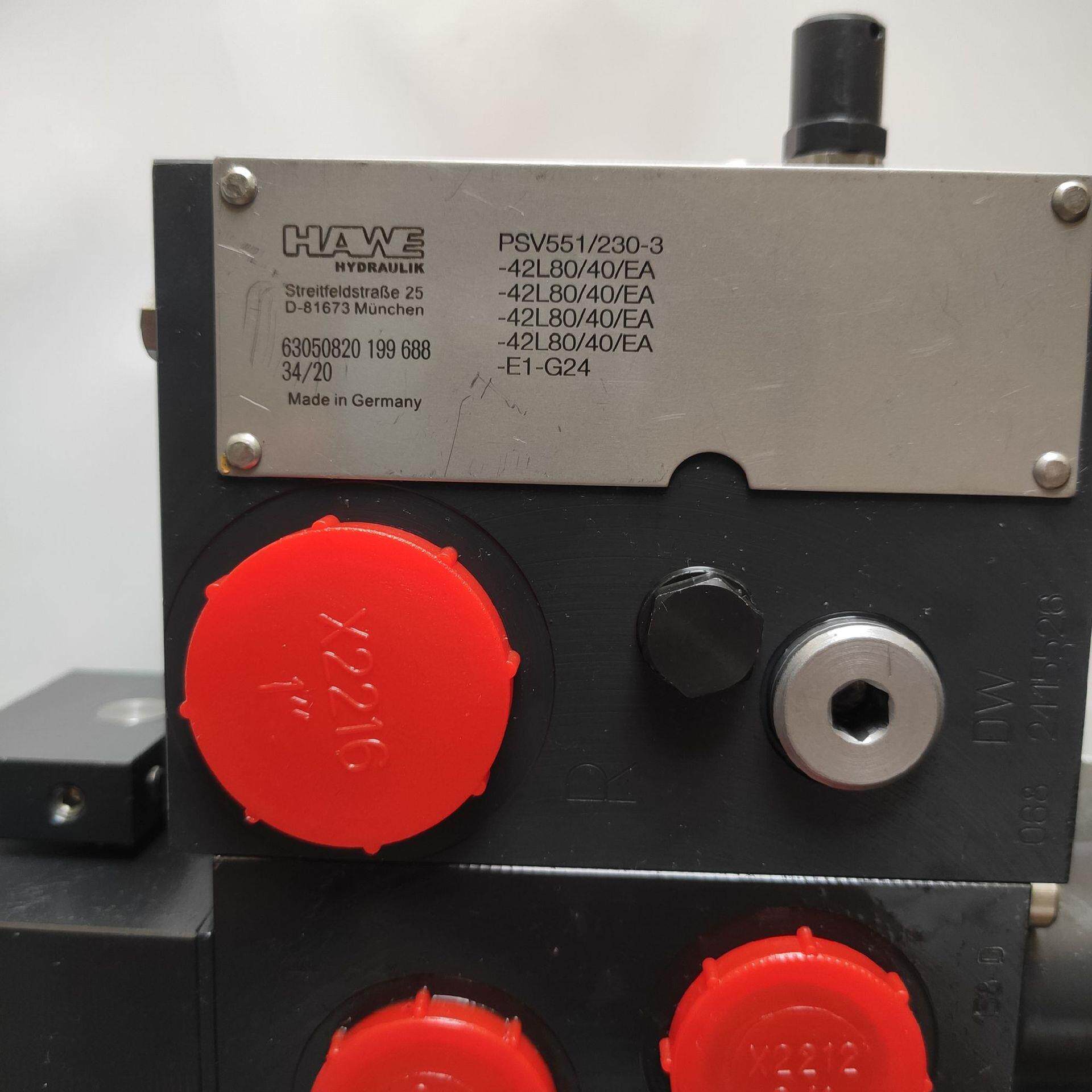 德国HAWE哈威 PSV551/230-3四联 E1多路阀