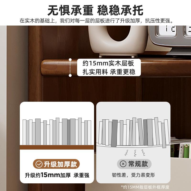 实转角置物架墙边三角小窄柜子客收纳木墙角厅转角矮柜SWJ小型书