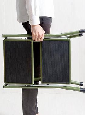 Asista折叠梯凳加厚家用厨房梯子凳两用便携洗车洗漱踩脚小凳子