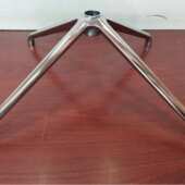 转动气杆 新款 升降 可安装 中孔38mm四星高脚 铝合金休闲椅四星脚