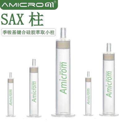 需定制SAX固相萃取柱 强阴离子交换固相萃取小柱 硅胶键合吸附剂S