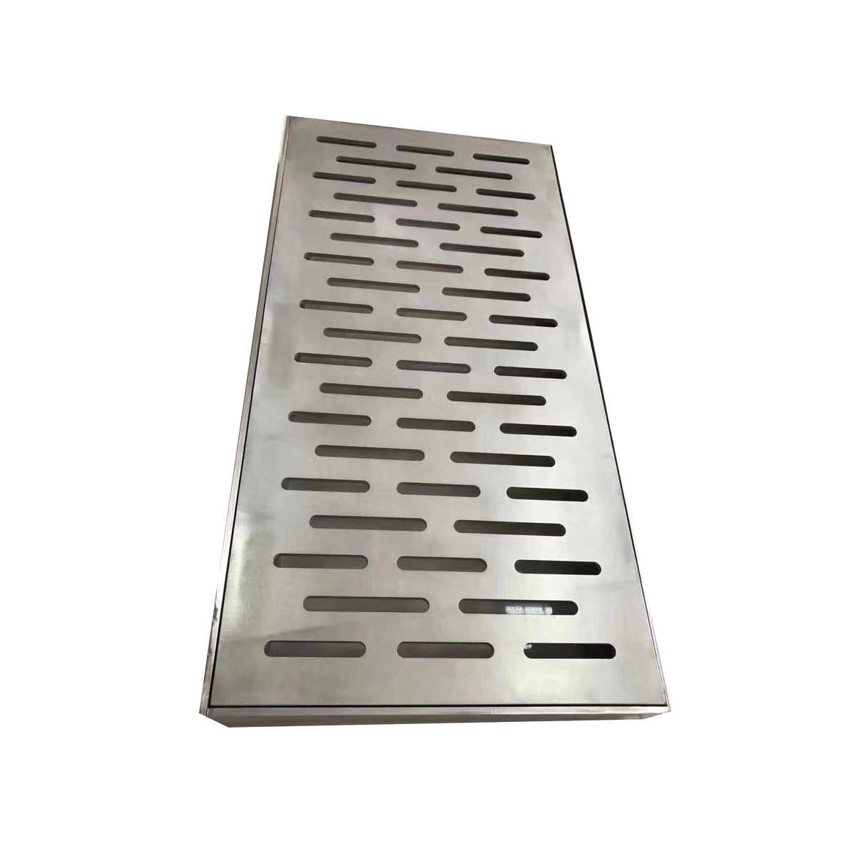 订货304不锈钢格栅下水道排水沟盖板雨水篦子下沉式201不锈钢盖板