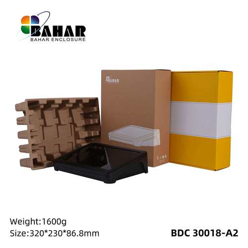 巴哈尔壳体温控器外盒ABS塑料仪器仪表盒台式控制操作壳BDC30018