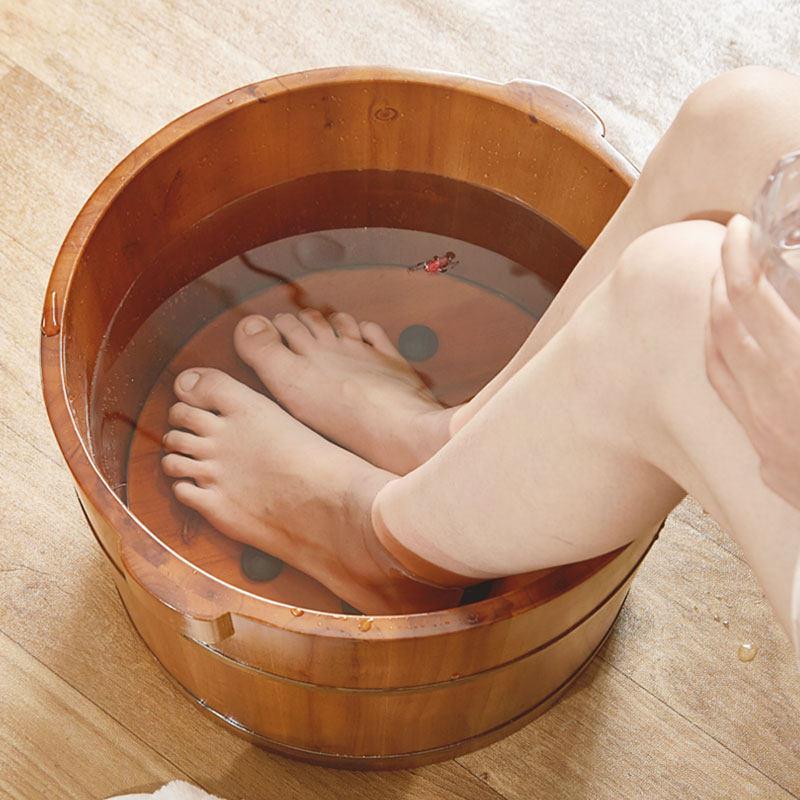 泡脚按摩桶家用木质洗脚桶实木足浴洗脚泡脚盆保温养生泡脚桶木桶