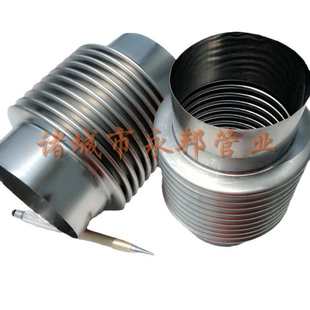 波纹管厂家生产电缆保护管 不锈钢波纹管管坯 DN80 160带直边