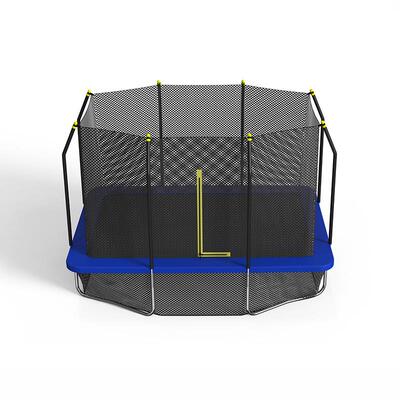 君普新款长方形蹦蹦床户外大尺寸运动蹦床带护网trampoline