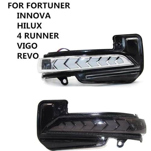 YCL适用丰田FORTUNER/INNOVA/REVO/4RUNNERLED转向灯迎宾灯越野