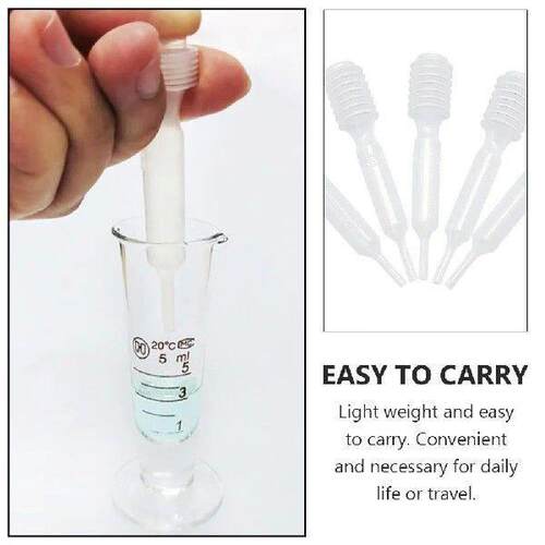 20 Pcs Disposable Dropper Fluid Measurement Droppers