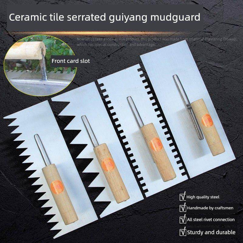 贵阳泥板瓷砖锯齿形抹刀锰钢齿形抹刀泥瓦匠抹灰刀批泥瓦匠铁板,五金/工具,抹泥刀,淘宝优惠券,粉丝福利购,淘宝优惠卷