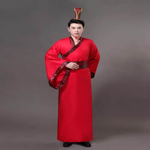 古装男汉服长衫影视剧演出服饰宋朝书生秀才公子服装古代江南才子