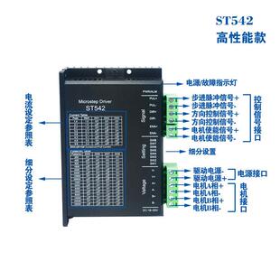 32细分4.0A42V驱动板 57两相步进电机驱动器控制器TB6600升级版