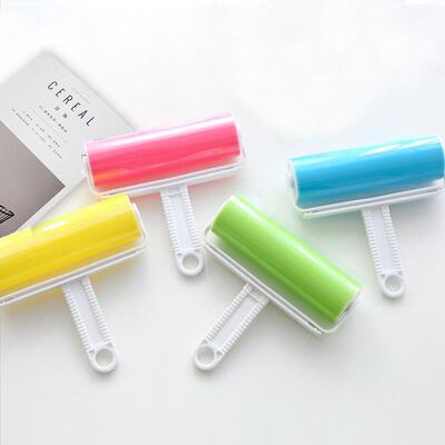 Lidded Washable Lint Roller, Portable Lint Remover for Cloth
