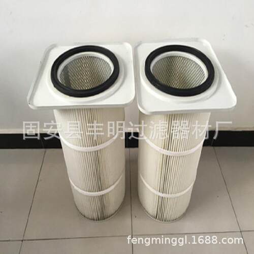 PTFE覆盘膜尘滤芯三爪六耳方圆卡除纹螺杆螺端盖任选除尘OIO滤筒