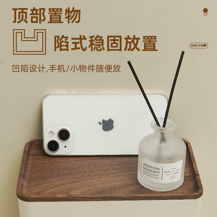 架纸盒式厕所卷纸风打孔卫生间置奶油物壁挂实木厕抽纸盒免纸巾架