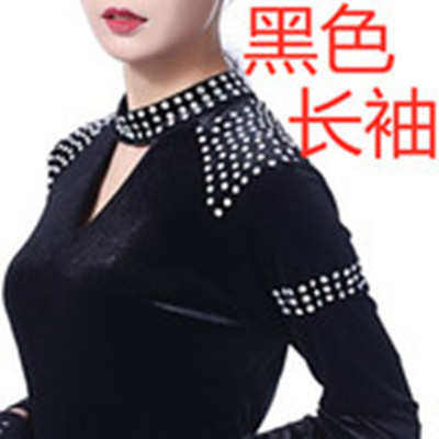 野营吉特上衣舞丝绒舞拉丁舞套装越服装水兵巴表演女功服服练广场