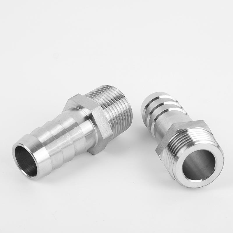 304不锈钢宝塔接头 外丝宝塔接头 六角外牙宝塔转水咀水管软管