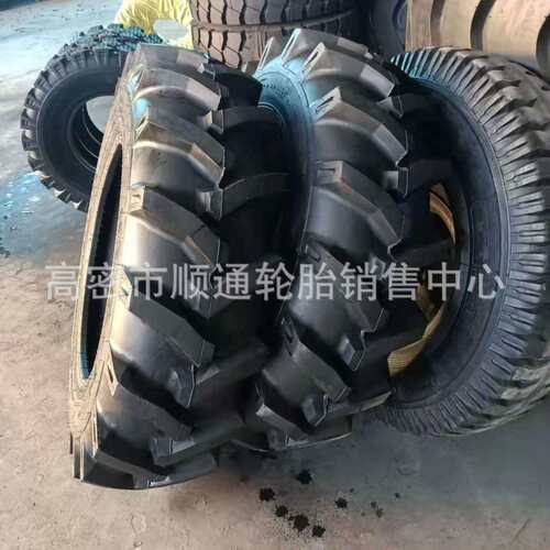 甲字水旱两用拖拉机轮胎11.2-24农用钢圈轮胎12.4-28 8.3-24出口