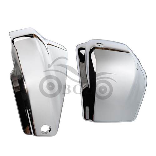 适用VSTAR XVS竞速之星1100改装电镀电池盖 车身保护盖 侧盖