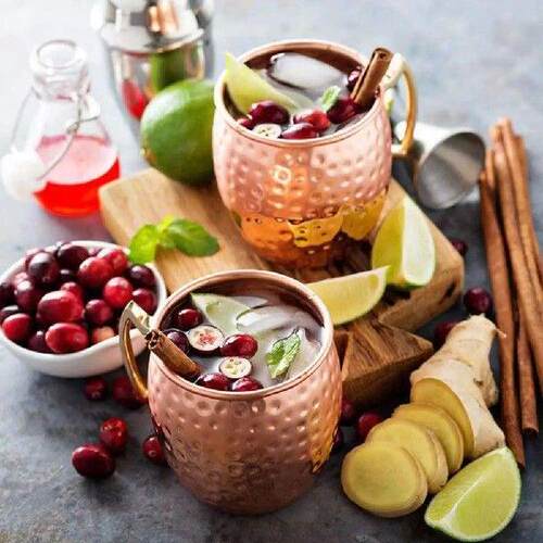 Moscow Mule Copper Mugs Metal Beer Cup Stainless Steel