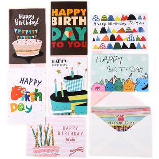 big happy birthday card 生日birthday gift cards卡片 创意贺卡
