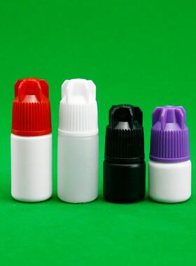 厂家直销JB019白色嫁接假睫毛胶水瓶2G黑色指甲胶瓶5G胶水瓶现货