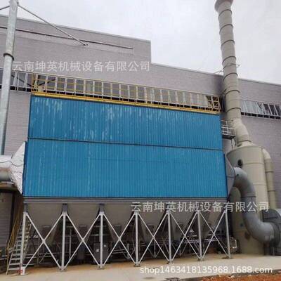赫章县工业脉冲布袋除尘器 耐温锅炉除尘器设备 中央除尘设备