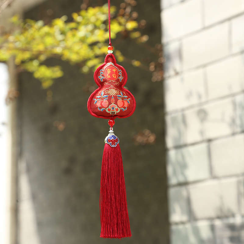 端午节香包葫芦香囊车载小挂件成品刺绣福袋古风汉服随身荷包挂饰