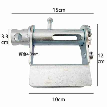 货车紧绳器免焊接小货车万能收紧器微卡重型汽车拉紧绳器棘轮加厚