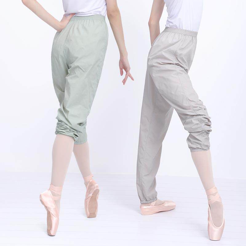 工厂直销舞蹈裤芭蕾舞热身裤宽松练功裤软桑拿发汗成人女形体长裤