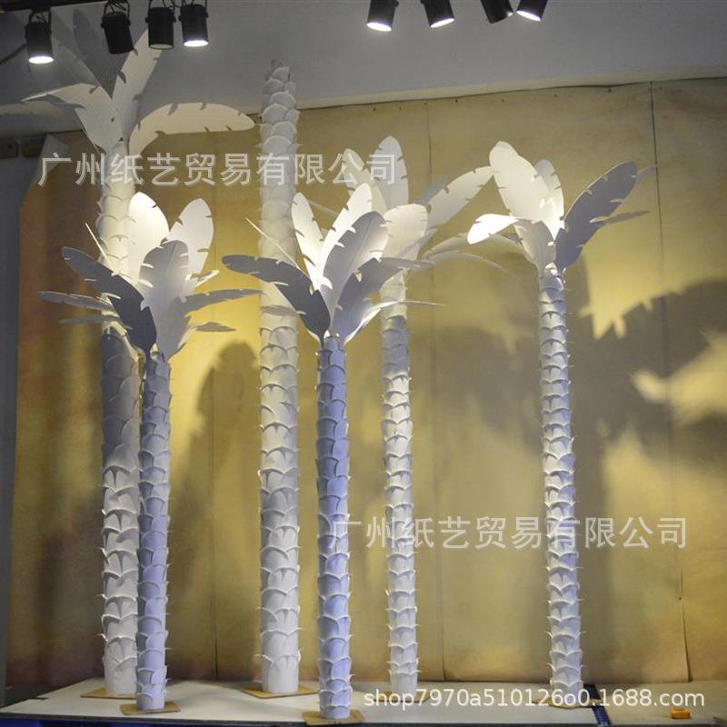 陈NNZ设计道具橱窗商场纸花家花假居影楼KTV背景装饰美手工朵立体