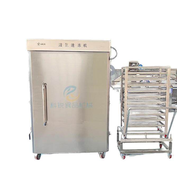 全自动鲢鱼头速冻机商用甲鱼液氮速冻柜-196度海产品商用冷冻