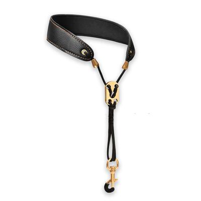 Saxophone Strap Leather Saxophone Lanyard Neck Strap Protect
