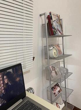 cd架黑胶唱片展示架铁艺收纳层架存放碟片光碟录音带唱片架置物架