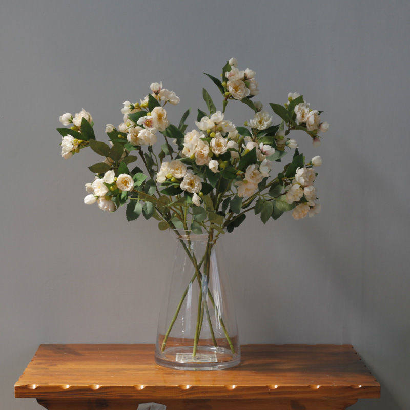 欧仿YBJ真蔷薇多花复古北婚文艺头蔷薇仿真花家居民宿装饰假花庆,鲜花速递/花卉仿真/绿植园艺,绿植,淘宝优惠券,粉丝福利购,淘宝优惠卷