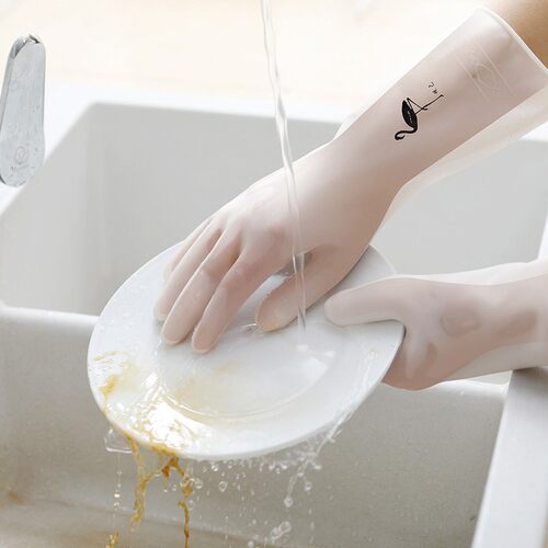 Simple Household Gloves for Kitchen Use, Vegetable Washing,