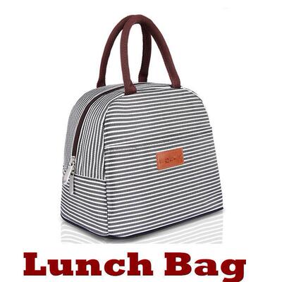 Lunch Bag Insulated Lunch Box Adult Reusable Lunch Tote Bag