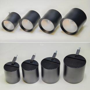 LED轨道灯科技馆博物馆艺术馆拨码调色温3000K4000K5000K导轨射灯