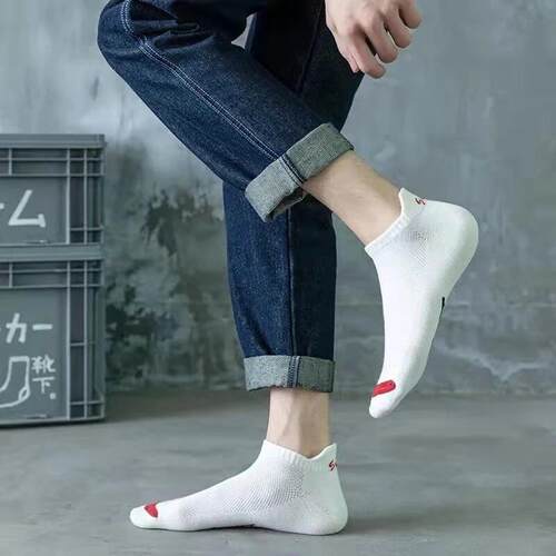 socks men summer 5pc ankle socks cotton socks socks袜子男