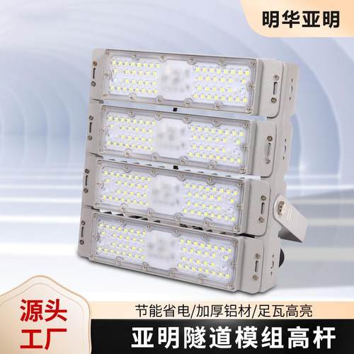 led模组隧道灯户外篮球场高杆灯高亮灯50W-600w铝材体育馆照明灯