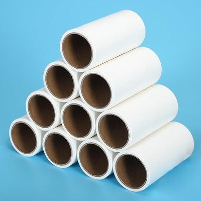 cm粘毛器可撕式粘尘纸清洁纸替换纸芯粘毛纸斜撕可订粘毛器卷纸