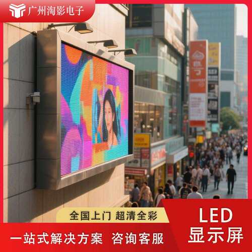LED商场户外使用显示广告屏LED显示屏全彩高清