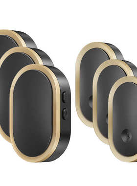 卡佳斯A99黑色无线门铃 远距离遥控音乐门铃老人呼叫器 智能门铃